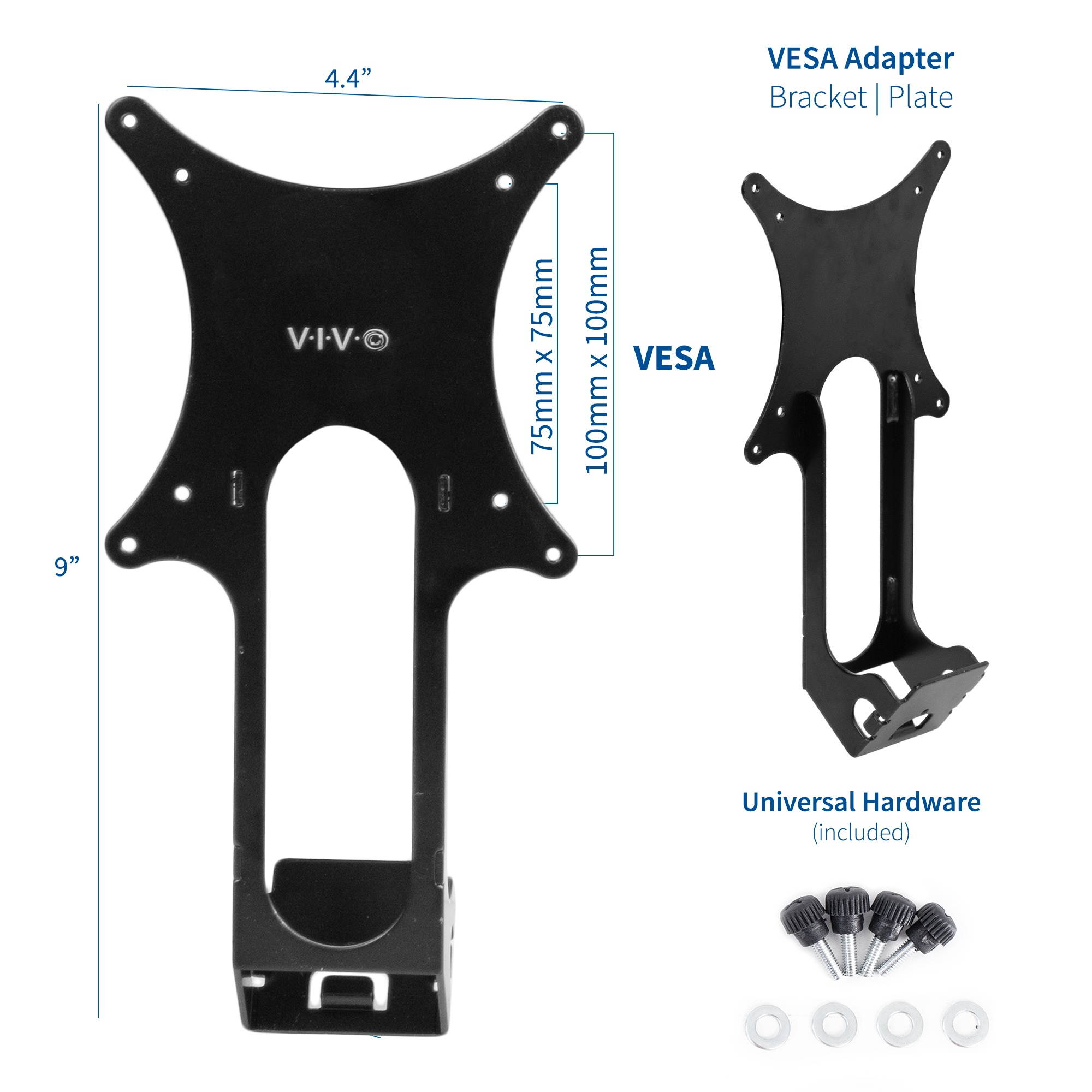 VIVO VESA Adapter Plate Bracket Attachment Kit Designed for Compatible Samsung Monitors (MOUNT-SGS24D)