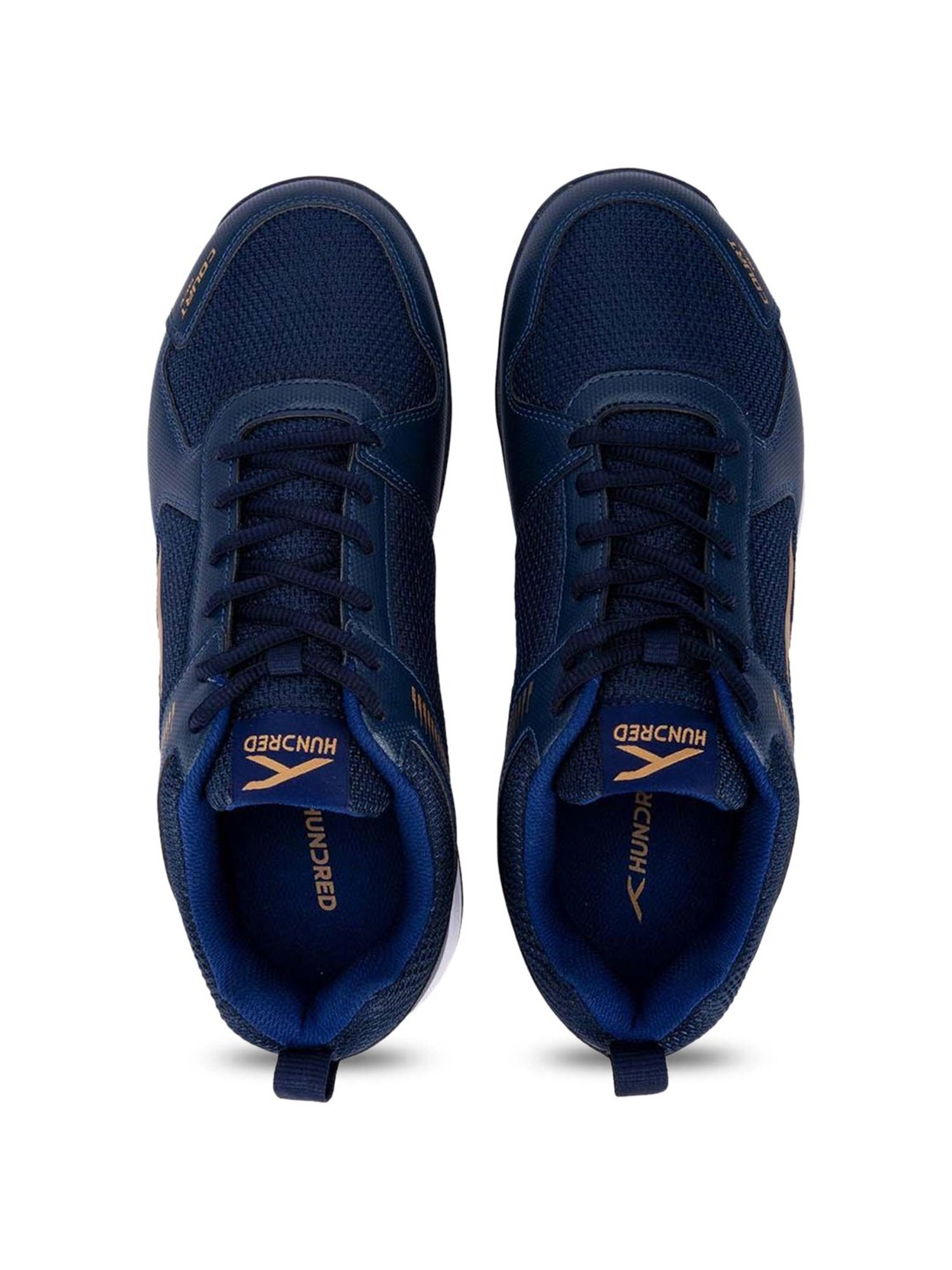 Hundred Men's Court Star Navy Indoor Court Shoes