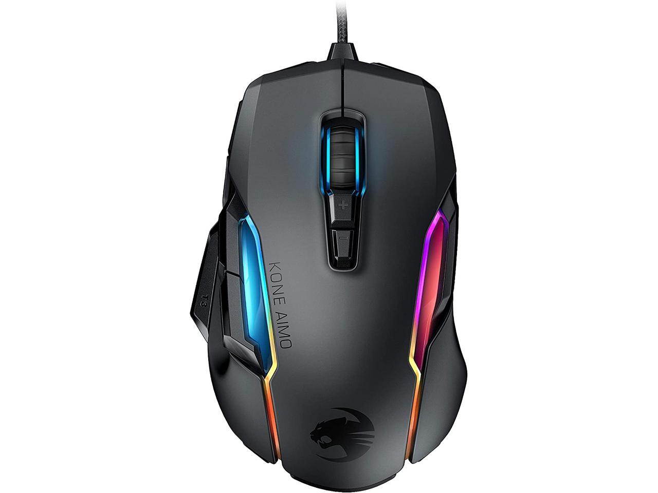 ROCCAT Kone AIMO Remastered ROC-11-820-WE White Wired Optical RGBA Smart Customization Gaming Mouse