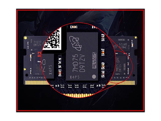 PUSKILL DDR3 1600MHz SODIMM RAM PC3-12800 4G 1.35V CL11 204 Pin Support ECC Unbuffered Laptop Memory Notebook RAM Module for Mac Intel and AMD System