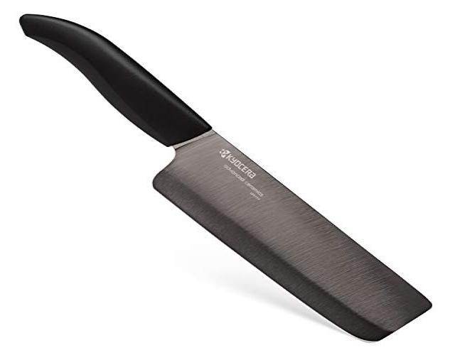 Kyocera Nakiri Knife - Ceramic - Black