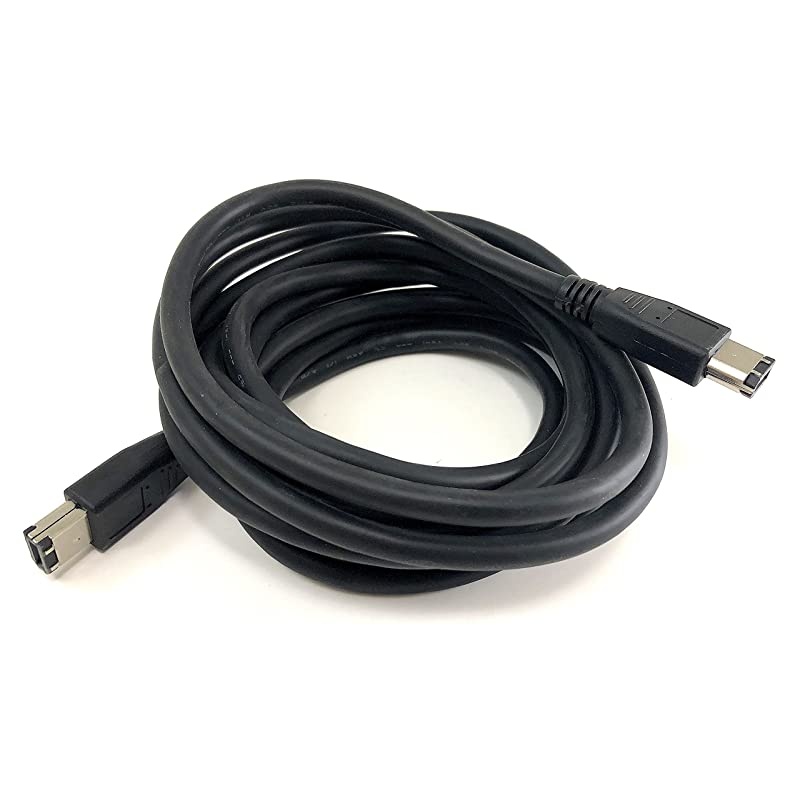 10 feet Firewire IEEE 1394 6 Pin Male to 6 Pin Male Cable E07210