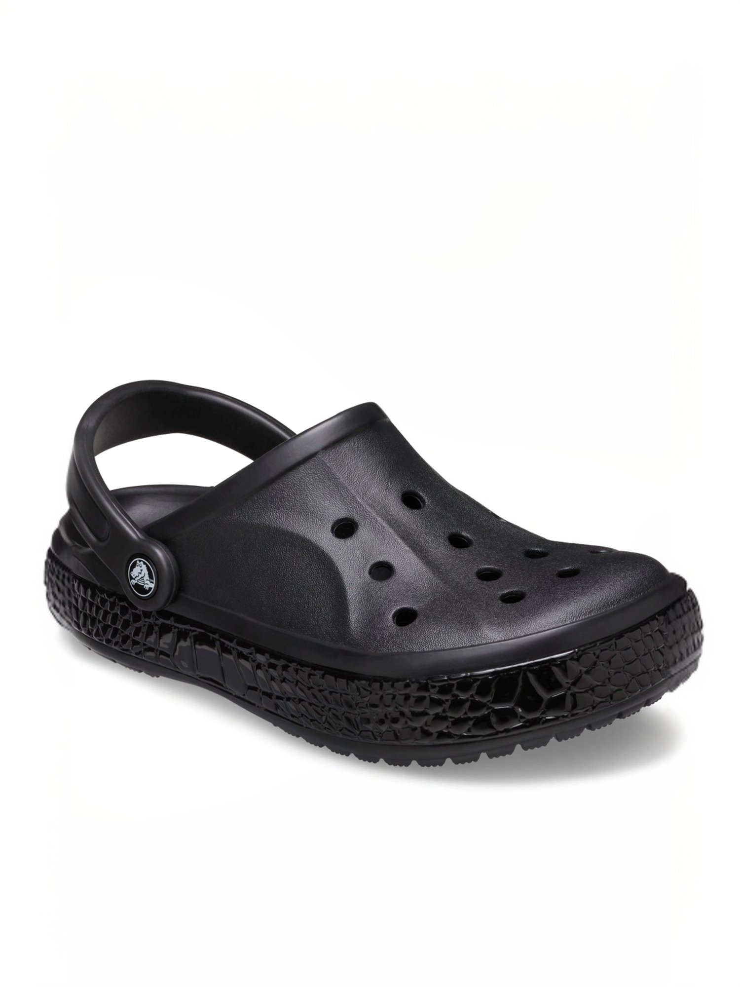 Crocs Men's Bayaband Black Back Strap Clogs