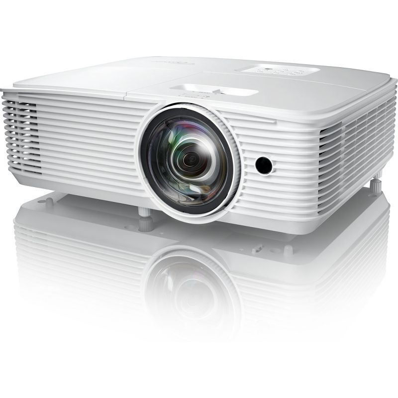 Optoma EH412ST 3D Short Throw DLP Projector - 16:9 - 1920 x 1080 - Front, Ceiling - 1080p - 4000 Hour Normal Mode - 10000 Hour Economy Mode - Full HD