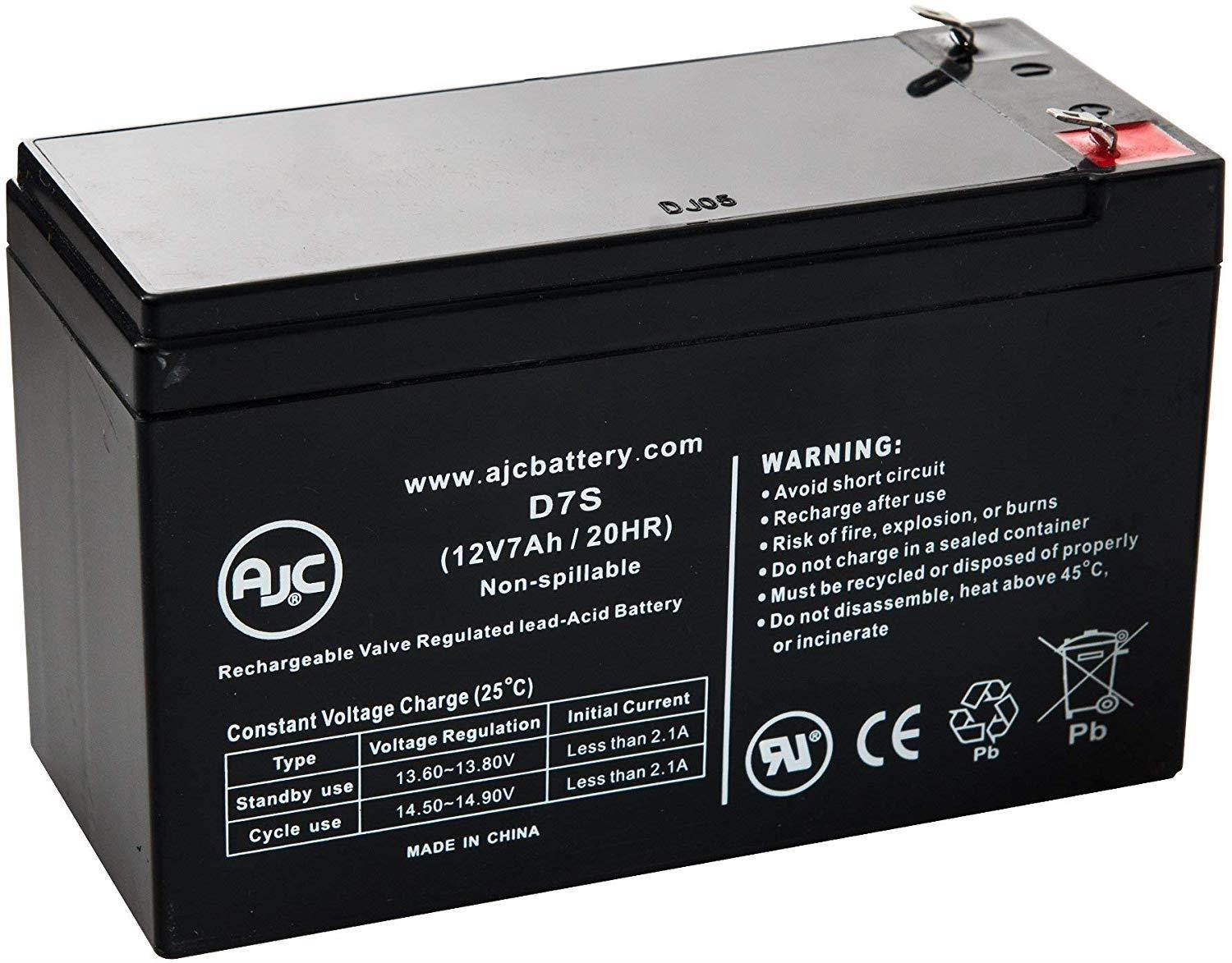 APC S10 12V 7Ah UPS Battery - This is an AJC Brand Replacement