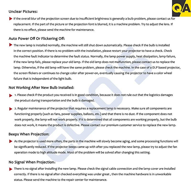 Projector Lamp Bulb for Elplp60v13h010l60 Epson PowerLite 420 425W 905 92 93 95 96W 1835 430 435W 915W D6150 v13h010l61Elplp61 Replacement Projector Lamp Bulb