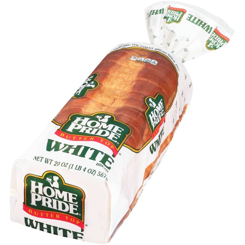 Home Pride White Sliced Bread - 20oz