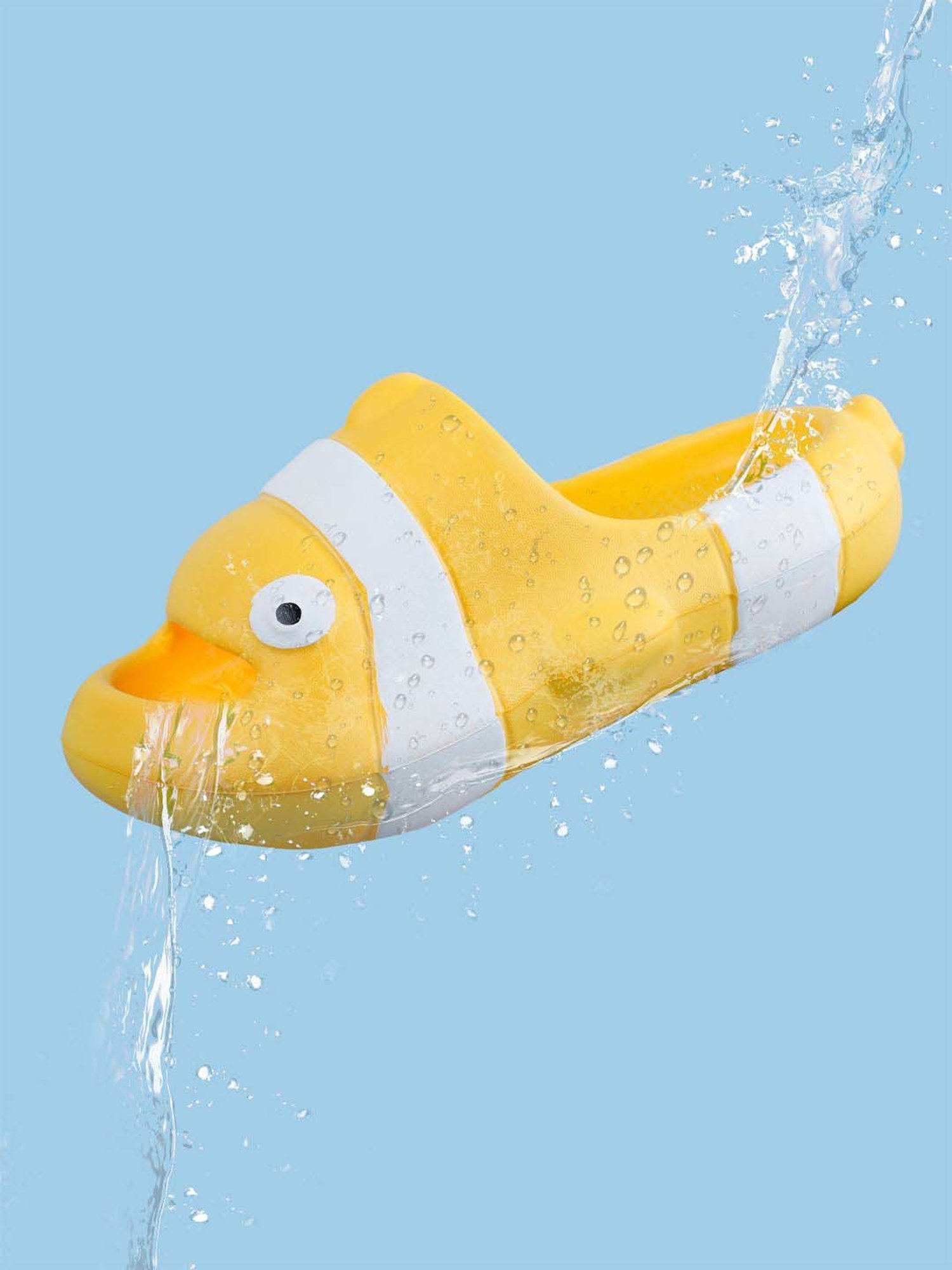 Baby Moo Unisex Yellow Casual Slip on