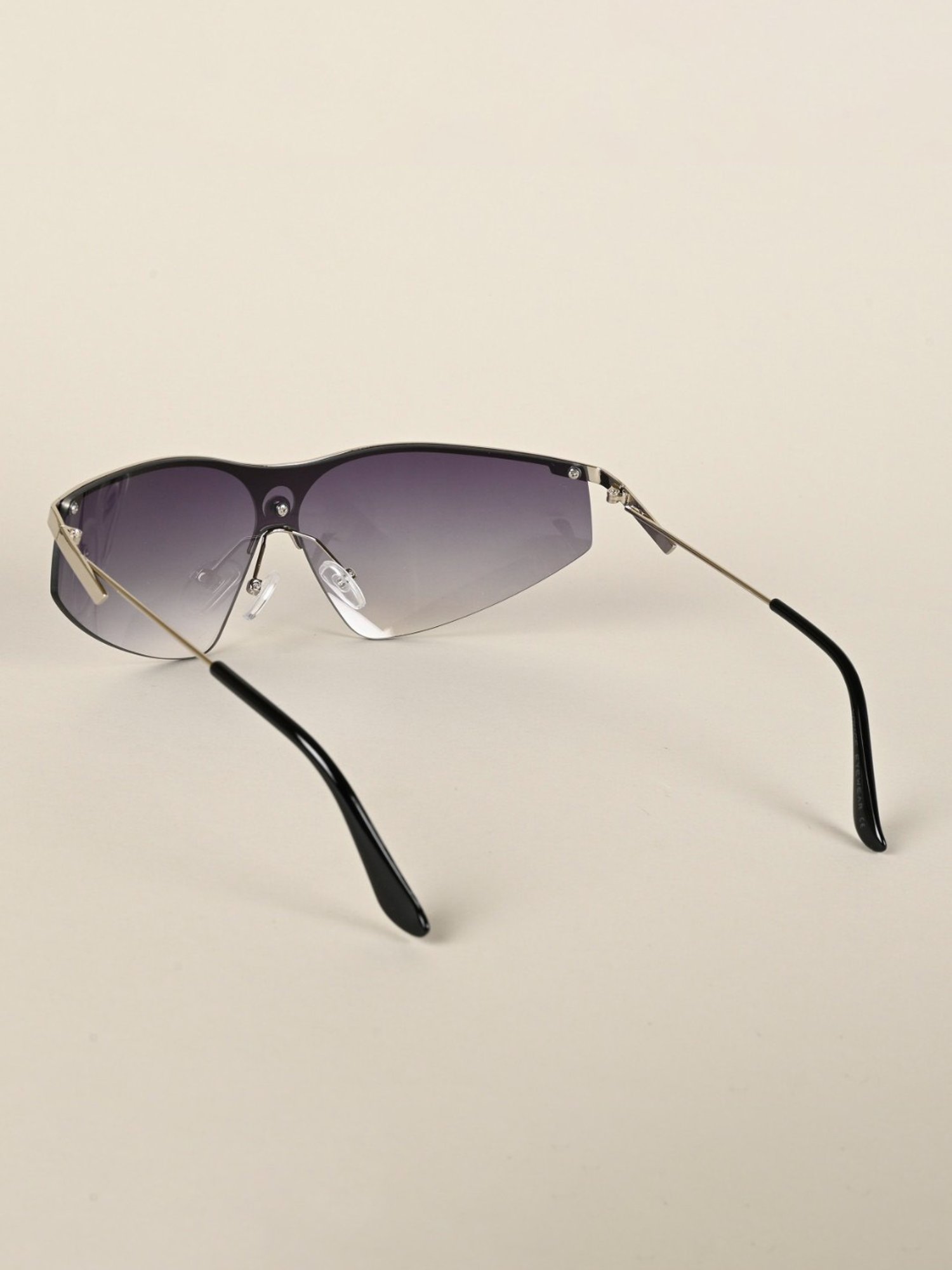 Voyage Grey Wraparound UV Protection Unisex Sunglasses