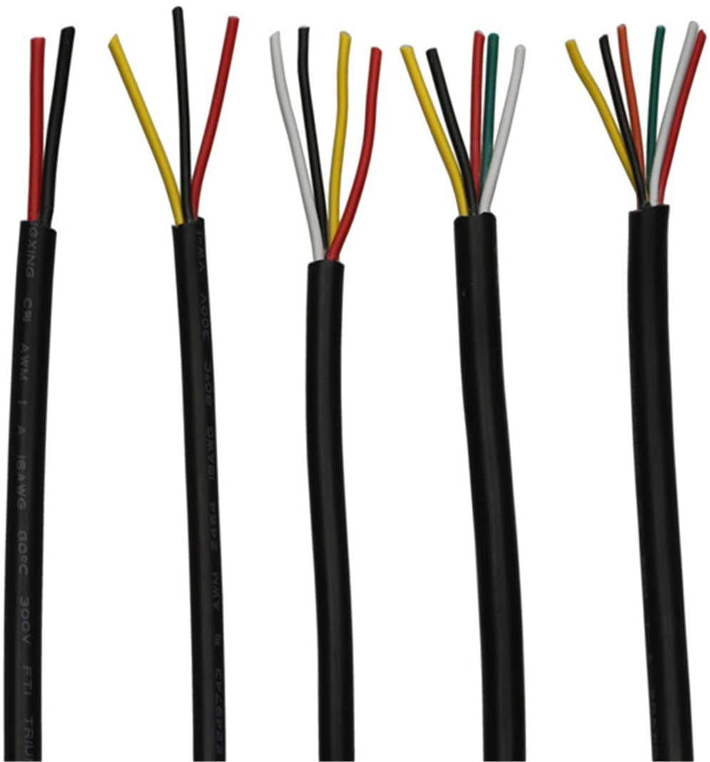 24 gauge 2 conductor wire Audio Power Cable Speaker Wire (Red & Black) 25ft