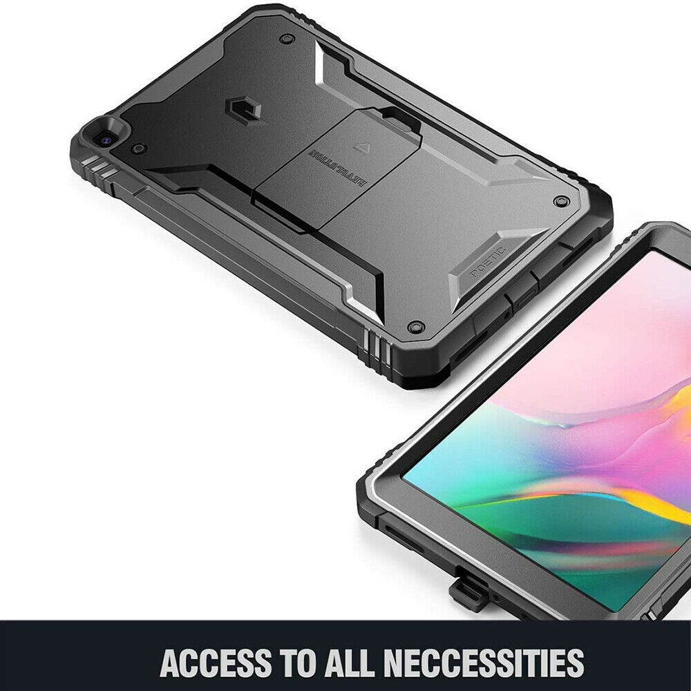 Galaxy Tab A 8.0 2019 Tablet Case Poetic Shockproof Cover with Screen Protector