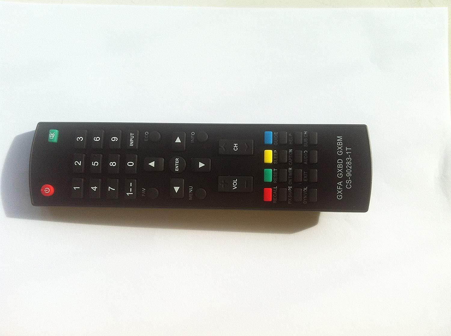 New Replaced Sanyo CS-90283-1T CS902831T Replaced Remote for DP32242 DP55441 DP46142 DP40142 DP42142 TV
