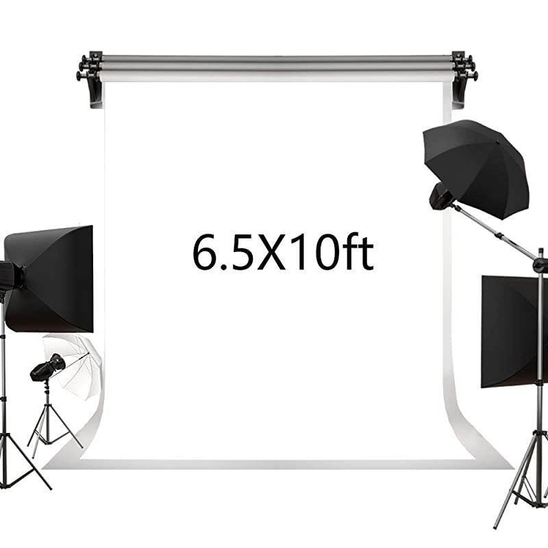 6ft&times;9ft Solid Black Backdrop Portrait Background for Photography Studio