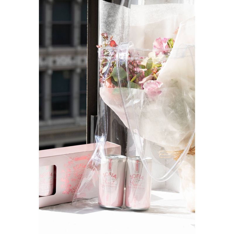 Francis Coppola Sofia Rosé Wine - 4pk/187ml Cans