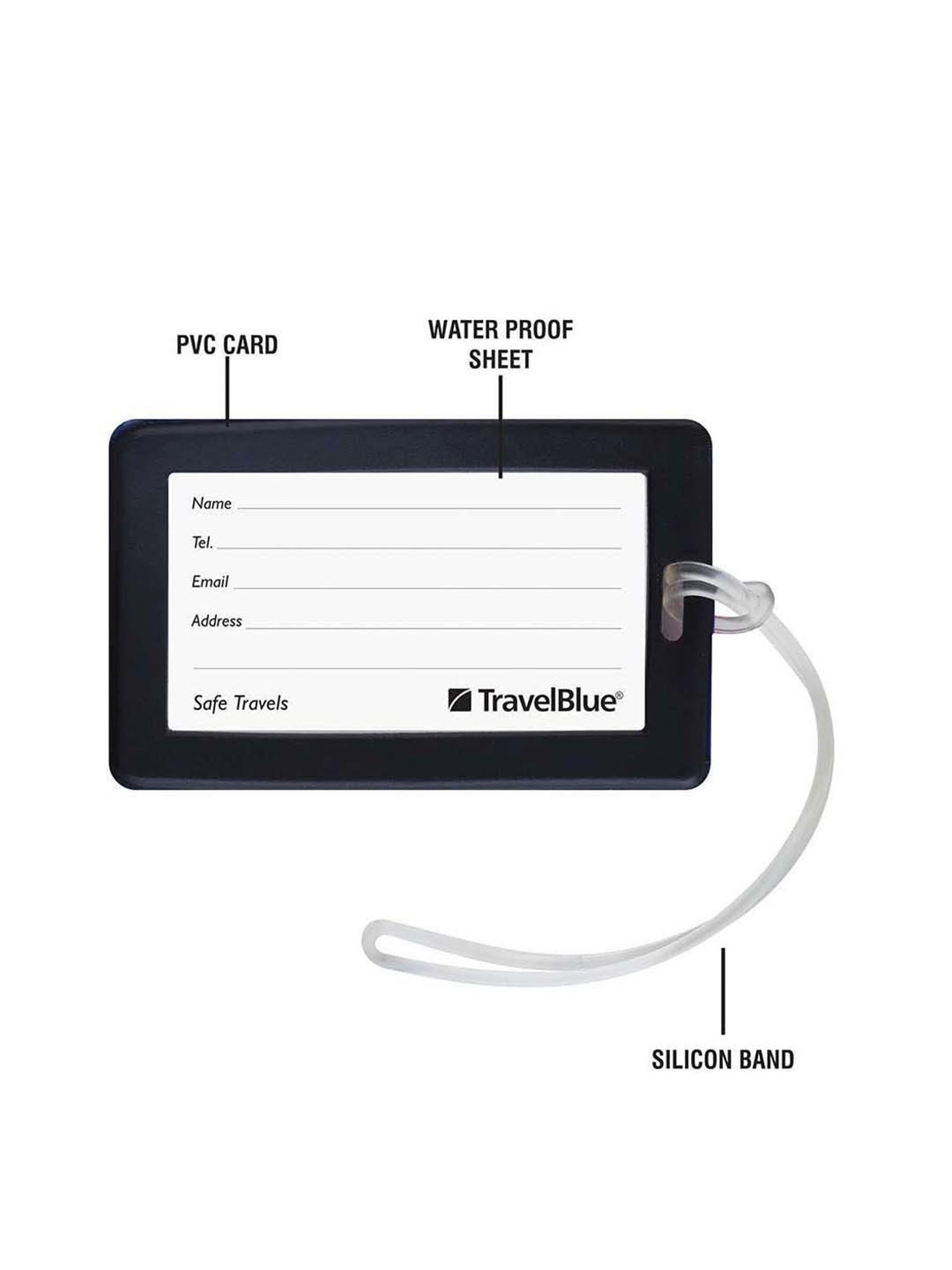 Travel Blue Multicolor Luggage Tag