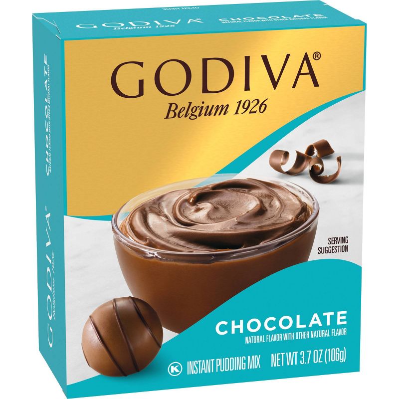 Godiva Chocolate Instant Pudding - 3.7oz