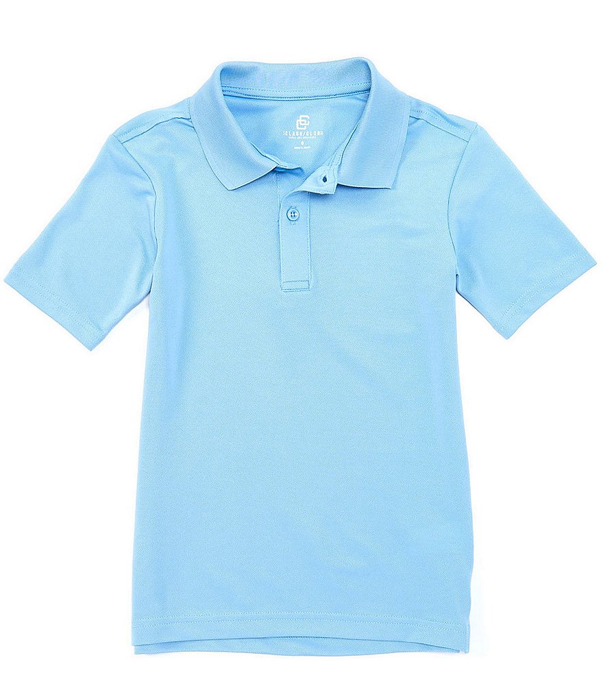 Nautica Big Boys 8-20 Short-Sleeve Vertical Logo Polo