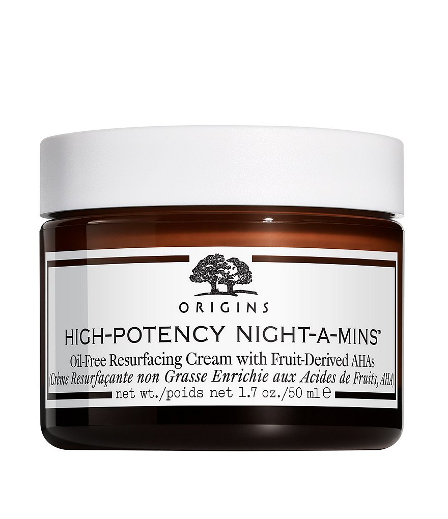High-Potency Night A-Mins Oil-Free Resurfacing Cream with Fruit-Derived AHAs