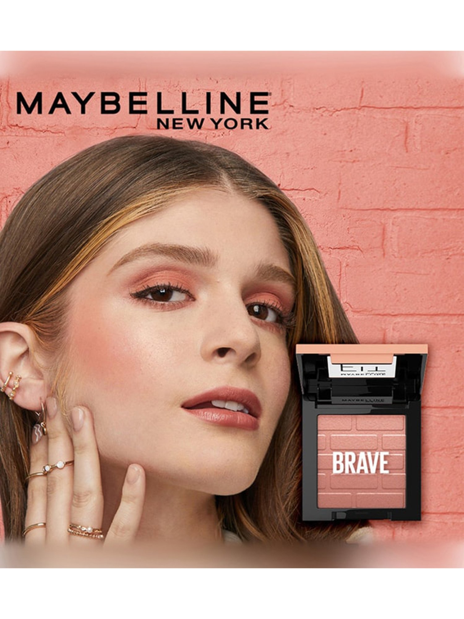 Maybelline New York Fit Me Mono Blush - 10 Brave,4.5 g