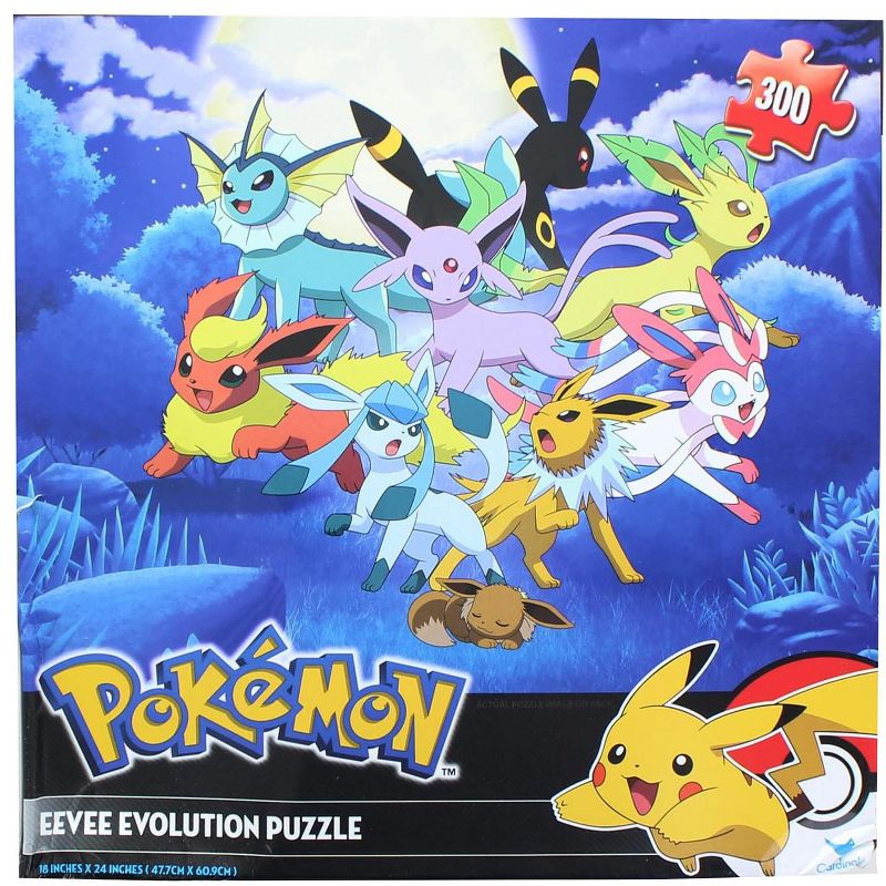 Spin Master Pokemon 300 Piece Jigsaw Puzzle | Eevee Evolution