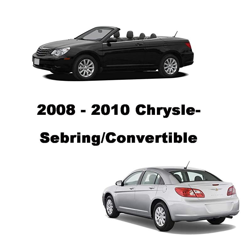 inch Spiral Radio ROOF Antenna MAST for 2002008 2009 2010 Chrysler Sebring 300 Dodge Avenger Charger Magnum Nitro Journey Jeep Compass Direct Replacement Short Thread Screw Type