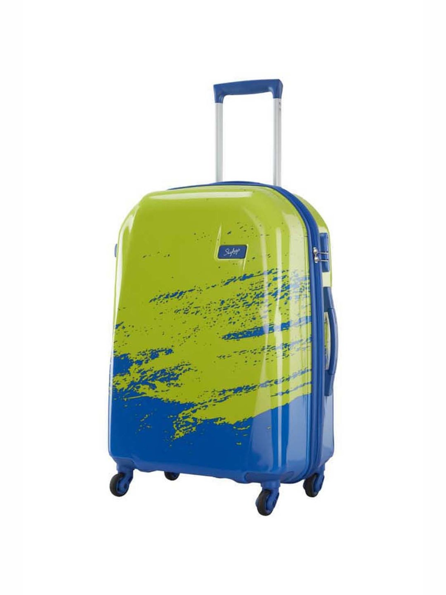 Skybags Green Medium Hard Cabin Trolley - 47 cm