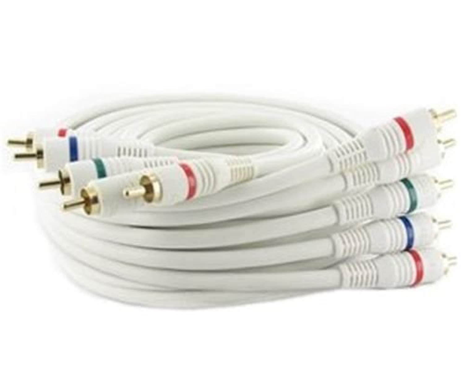 Male Component VideoAudio Cable Gold Plated 3ft 6ft 12ft 25ft 50ft 3FT