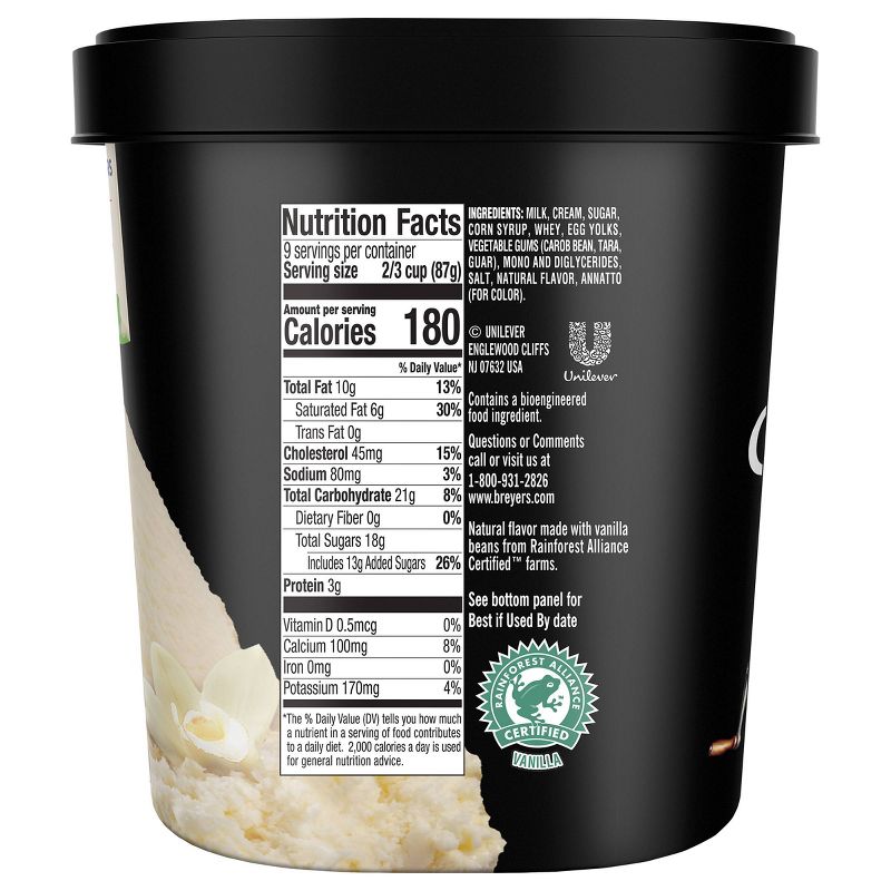 Breyers Homemade Vanilla Ice Cream - 48oz