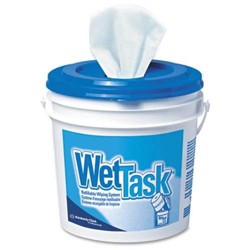 KIMTECH PREP Wipes for WETTASK System, 12 x 12 1/2, 90/Roll, 6/Carton