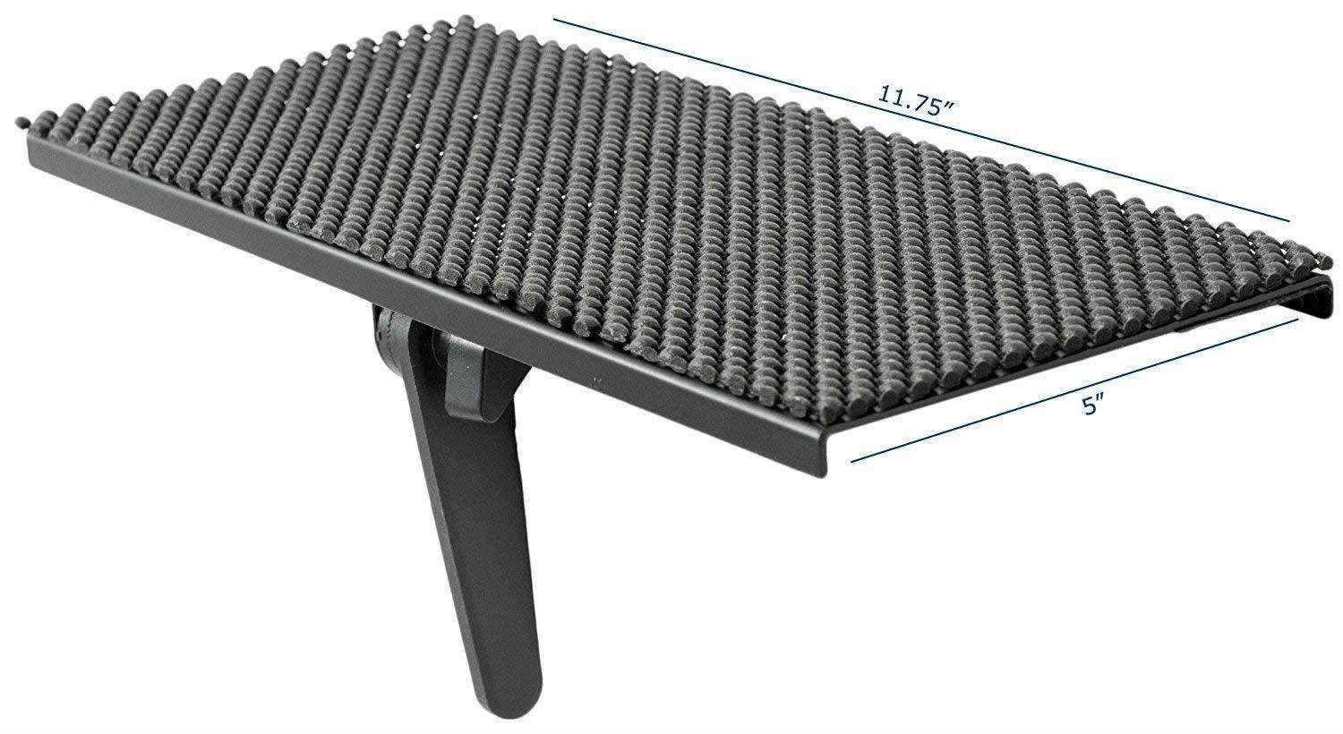 Mount Plus MP-APM-05-01 Top Shelf TV Mounting Bracket 12-inch Wide Platform | Holds Speaker, Streaming Device, Game Console, and More