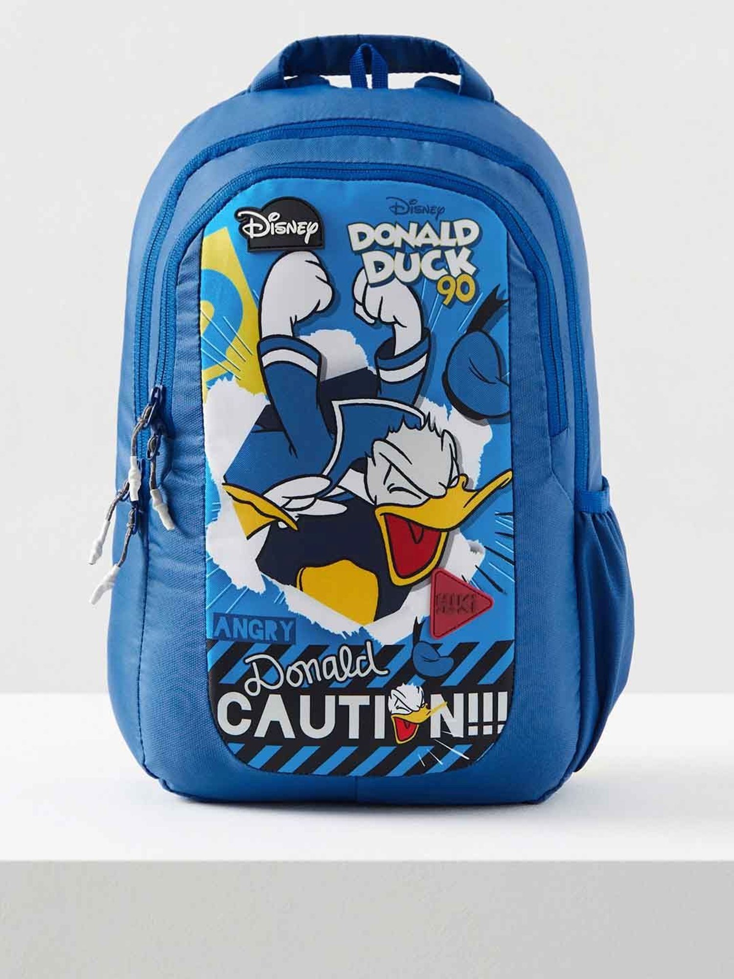 Wiki Back to School Champ 2 Blue Polyester Printed Backpack - 16 Ltrs