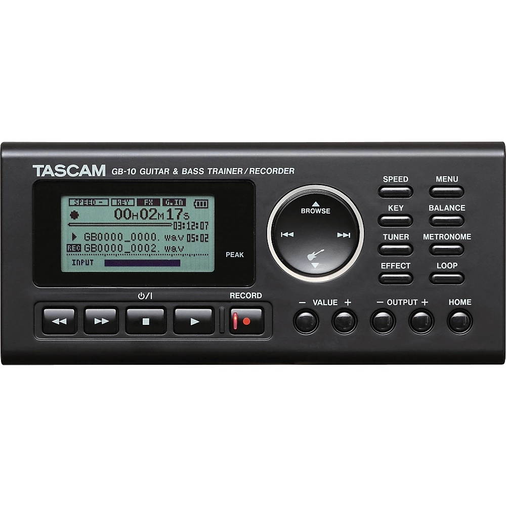 Tascam GB-10 Guitar and Bass Trainer/Recorder