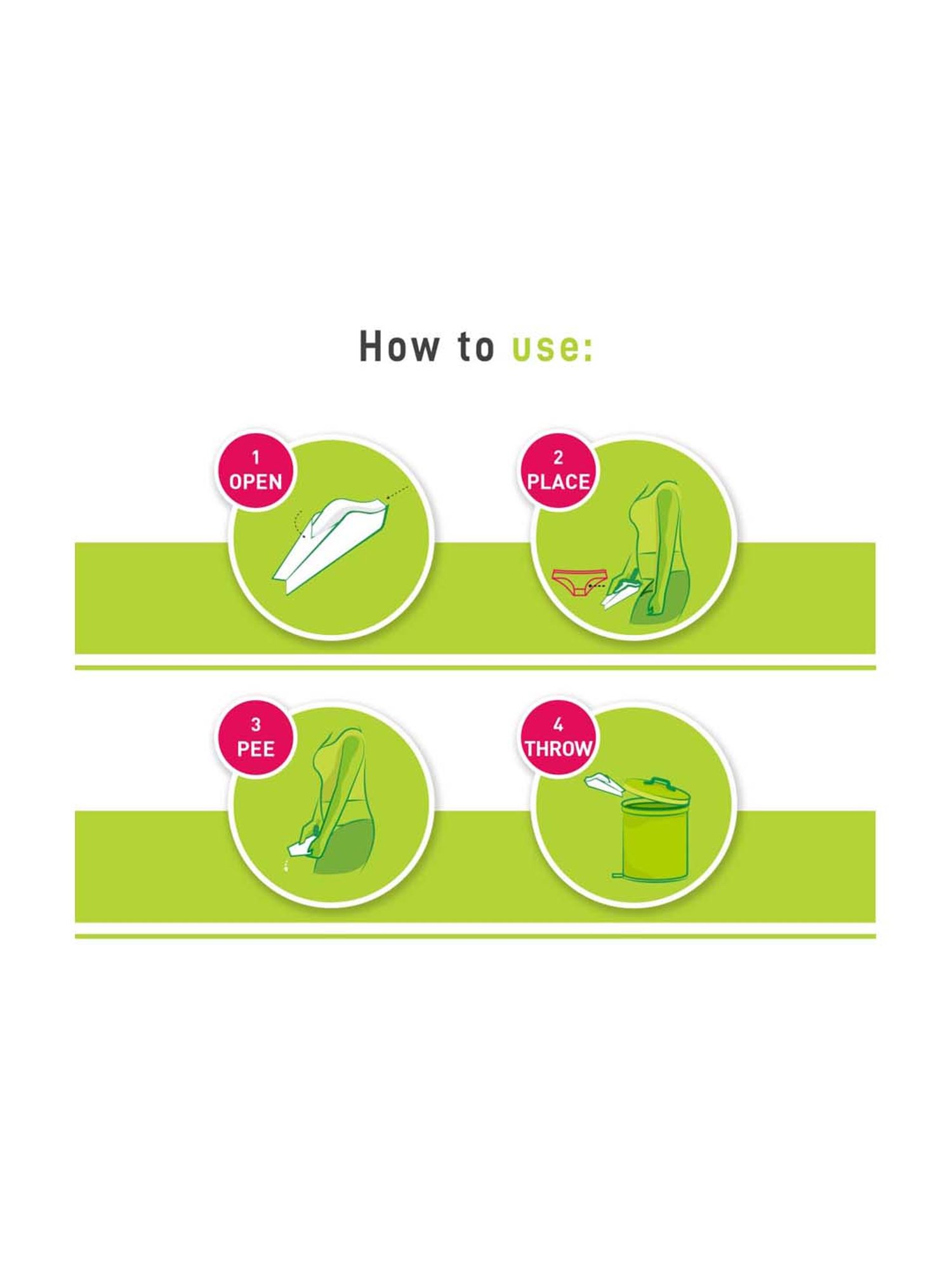 Pee Buddy Stand and Pee Disposable Female Urination Funnel - 20 Pcs