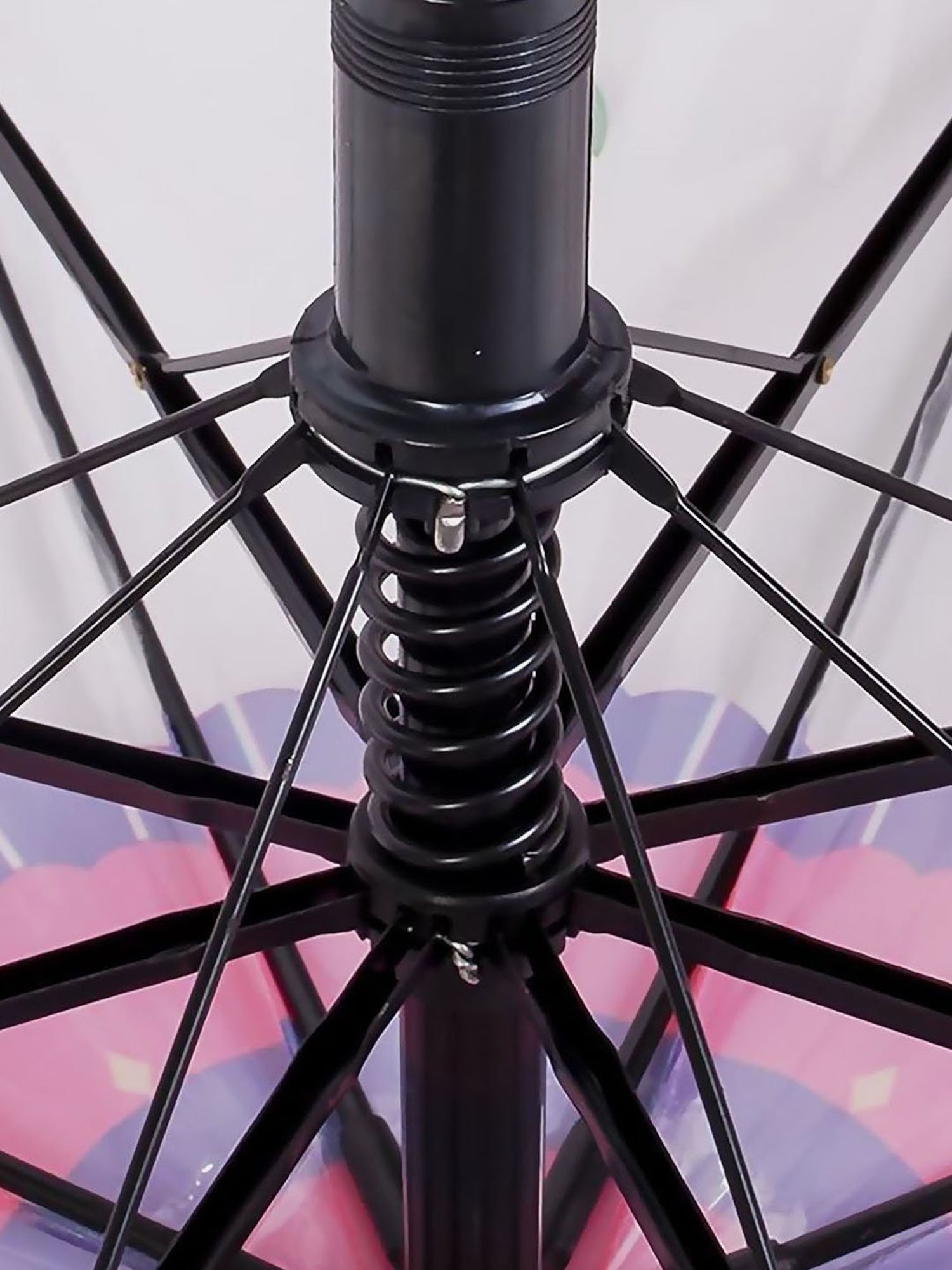 Little Surprise Box Purple Polyester Printed 2 Fold Umbrella