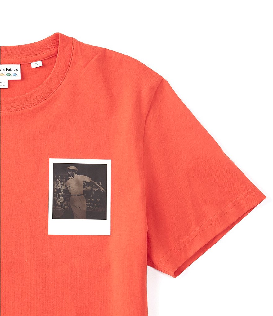 Lacoste Polaroid Thermosensitive Badge Short-Sleeve Tee