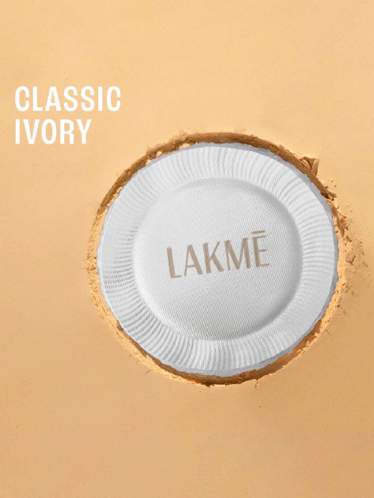 Lakme Ultimate Glam Compact Classic Ivory - 8 gm