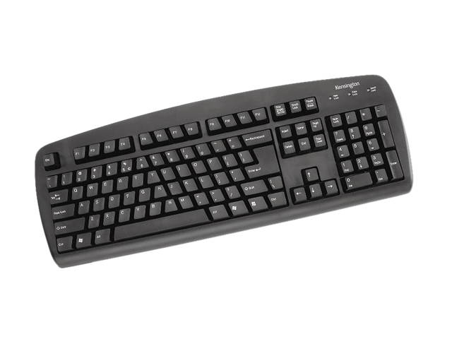 Kensington K64370A Black Wired Keyboard