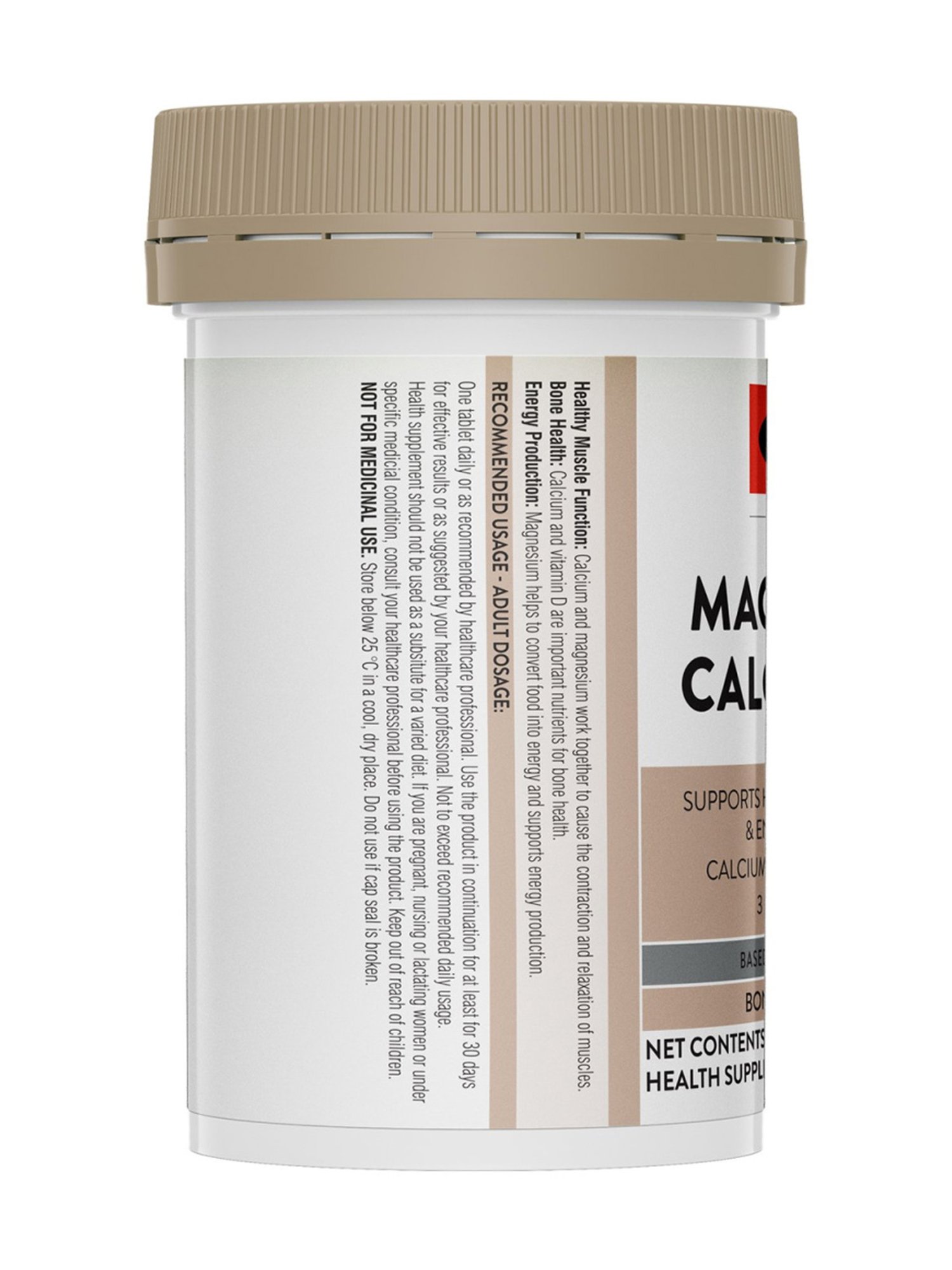 Swisse Ultiboost Magnesium Supplement for Energy - 60 Tablets