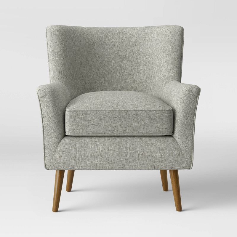 Englund Chair and Ottoman Gray - Project 62™