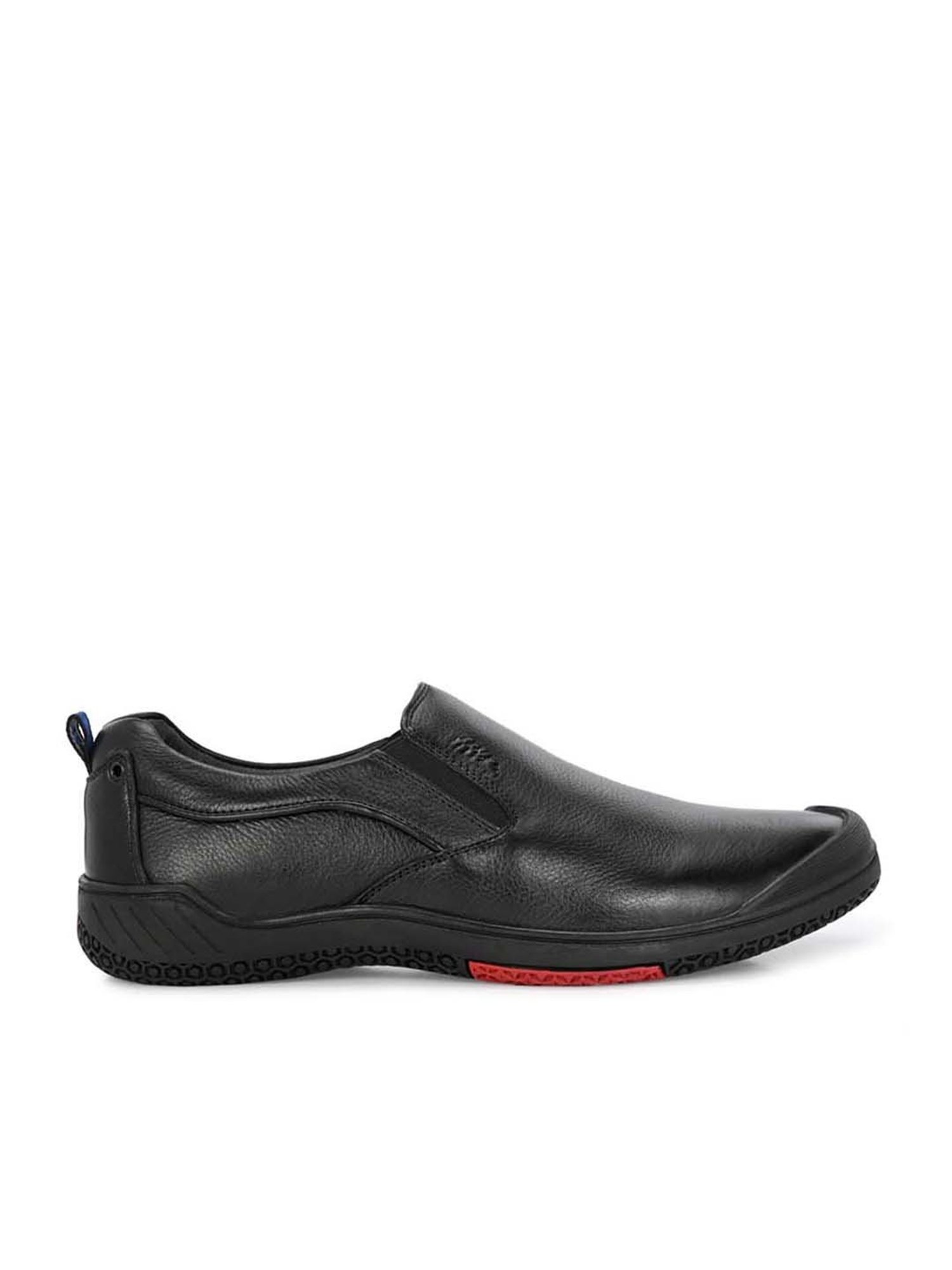 Hitz Men's Black Casual Loafers