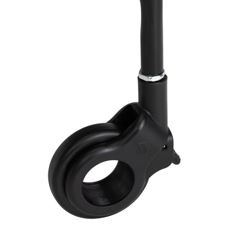 Scout Tray Bar Cart Walnut/Gray/Black - Safavieh