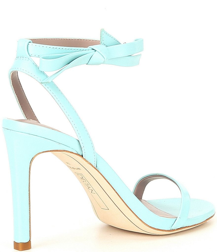 Deltan Miranda Ankle Bow Detail Dress Sandals