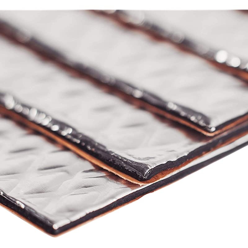 80 mil 10 sqft car Sound deadening mat Butyl Automotive Sound Deadener Audio Noise Insulation and dampening