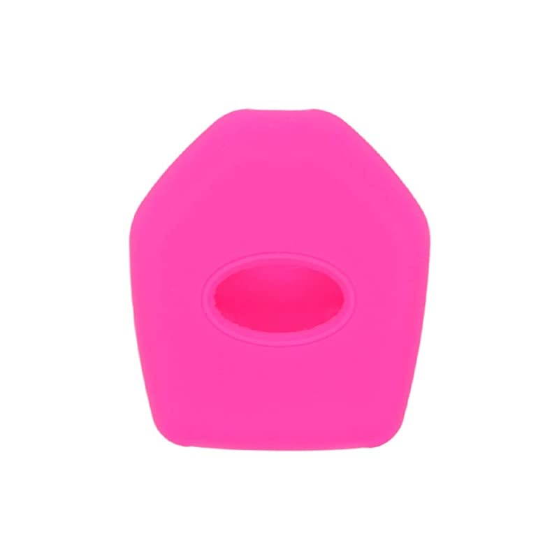 Silicone Cover Protector Case Holder Skin Jacket Compatible with SUBARU 3 Button Remote Key Fob CV4253 Gray