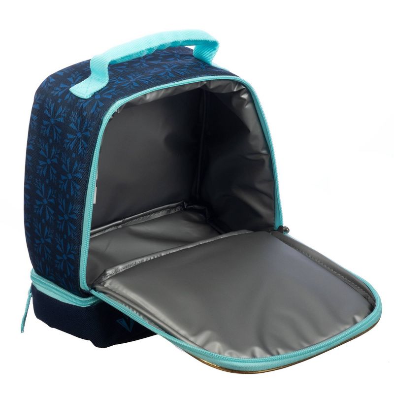 Disney Frozen 2 Dual Compartment Lunch Bag - Blue