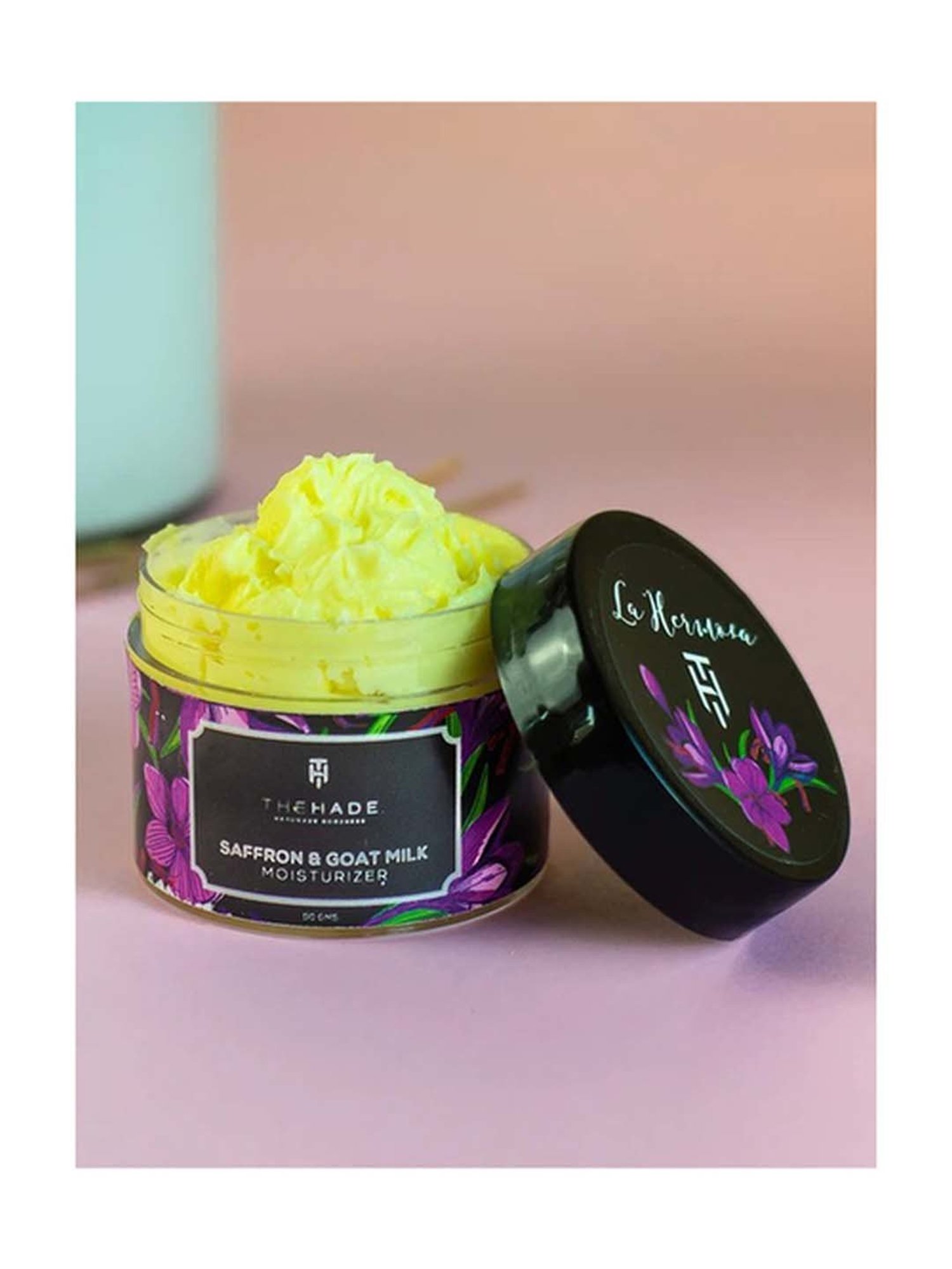 The Hade Saffron & Goat Milk Moisturiser - 50 gm