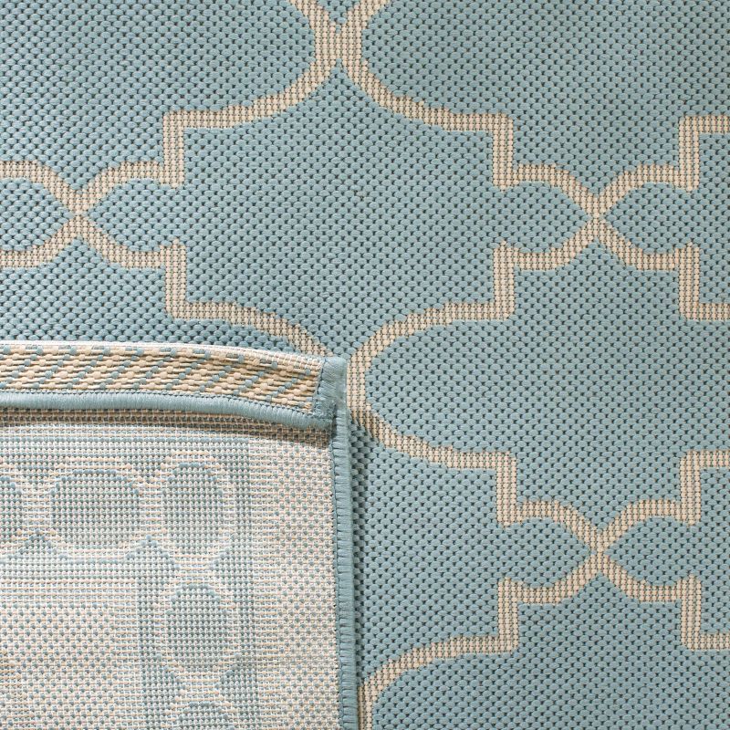 Clichy Rug 5'X5' - Navy/Beige - Safavieh