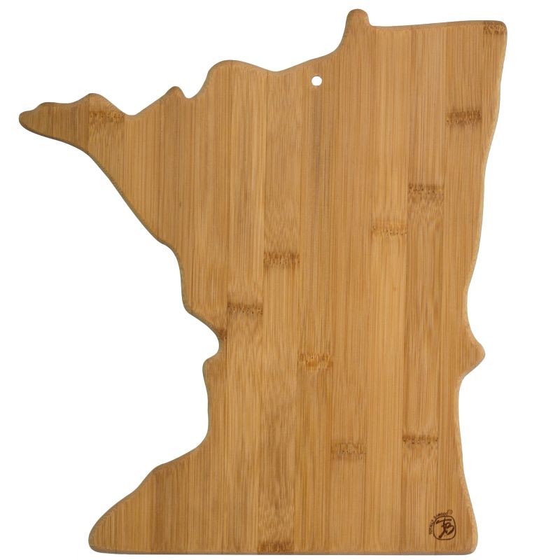 Totally Bamboo Minnesota State Cutting Board 13.25" x 11.75"