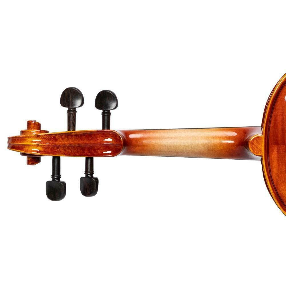 4/4 Spruce Grained Maple Violin + Case+ Bow+ Shoulder Rest +Tuner+ Rosin