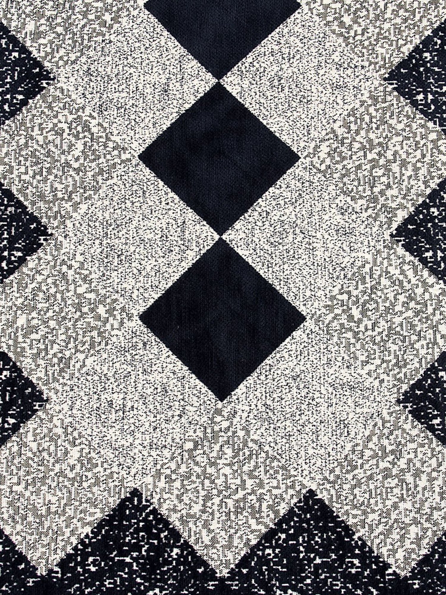 Romee Black Polyester Printed Sofa Covers